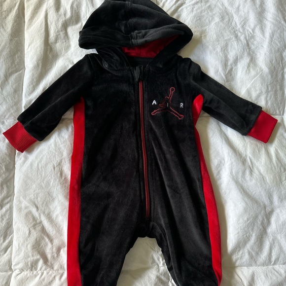 Suede Jordan Jumpsuit 3 months - Picture 1 of 2